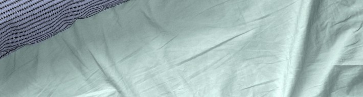 pillow and sheet