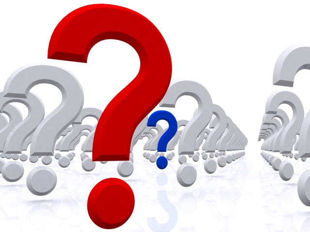 question mark