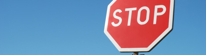 stop sign