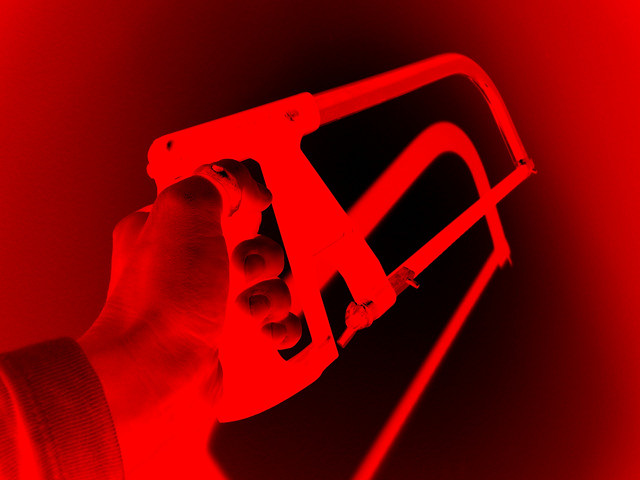 hack! saw!